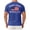 Blue, variant on Men's American 250Th Anniversary Print Casual T-Shirt America 250 Years USA 1776 2026 Shirt(Blue,S)
