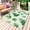 Green Yellow, variant on Eucalyptus Leaves Outdoor Rug for Patio/Deck/Porch, Non-Slip Large Area Rug 5 x 8 Ft, Sage Green Weeping Leaf Plants Spring Indoor Outdoor Rugs Washable Area Rugs, Camping Rug Carpet Runner