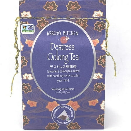 Destress Oolong Tea by Arroyo Kitchen