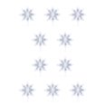 thumbnail image 2 of Moldes de copo de nieve colgante DIY Yuarrent para artesanía hogar decoración regalo de Año Nuevo, 2 of 6
