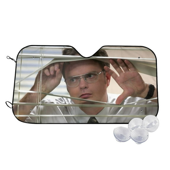 Funny Windshield Sun Shade for Car Sunshade for Car Windshield Covers Blocks UV Rays Automotive Interior Sun Protection 51 x 27.5 in