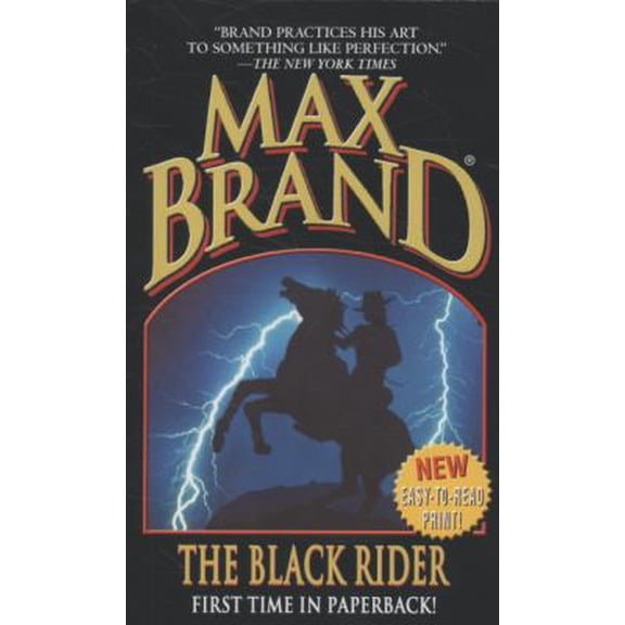 Pre-Owned The Black Rider (Paperback) 0843960809 9780843960808