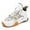 White, variant on Otqutp Children Cute&nbsp;Sneakers Kid's Basketball Shoes Boys Sneakers Girls Trainers Comfort High Top Basketball Shoes for Boys(Little Kid/Big Kid)