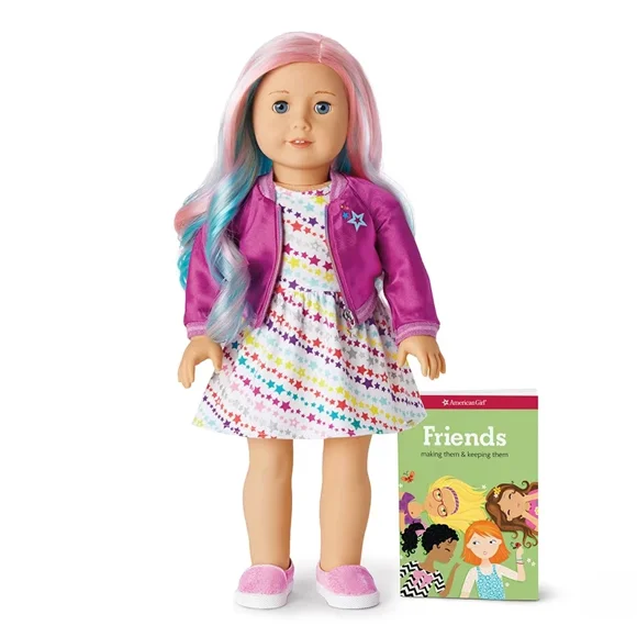 American Girl 88 Truly Me Doll light Skin, Blue Eyes, Pastel NIB