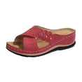 thumbnail image 4 of Womens Orthopedic Sandals Orthotic Arch Support Slip On Sandals Breathable Casual Summer Shoes, 4 of 9