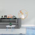 thumbnail image 2 of Escultura De Pared De Cristal De Ciervo, Adorno Colgante Para Jardín, Valla, Exterior, Interior, Porche, Pasillo, Chimenea, Dormitorio, Sala De Estar, Oficina, Decoración, 2 of 8