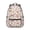 Fireman and Elephant, variant on Fireman and Elephant Grey Pattern Backpack for School, Cute School Bag with Adjustable Shoulder Straps and Padded Back, 15.3"x11"x7.1"