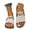 White, variant on Women's Cork Footbed Sandal Beach Casual Open Toe Slides Elegant Bow Design on Slippers for Women Comfortable Casual Shoes Black 42