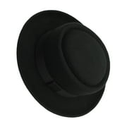Yauxim Top Hat Pork Pie Hat Western Short Brimmed Hat for Women Man Casual Wear Western Men Women Unisex Wear