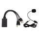 thumbnail image 3 of Adaptador de entrada auxiliar Bluetooth, cable auxiliar Bluetooth para automóvil Adaptador de micrófono Bluetooth Cable auxiliar Bluetooth para automóvil Tecnología avanzada, 3 of 9