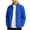 Blue, variant on Boy's Solid Color Leisure Sports Long Sleeve Hoodless Casual Outwear Interchange Jacket Girls Zip Up Jacket Kids Outwear Tops