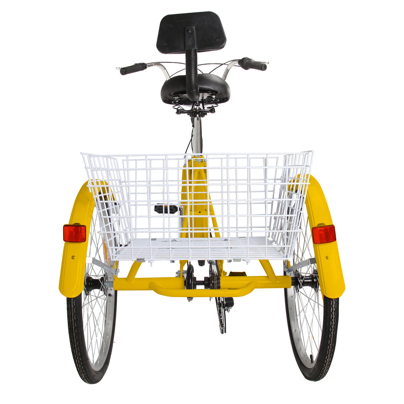 yellow tricycle for adults