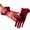 burgundy, variant on Womens Gloves Sheer Short Tea Party Wedding Prom Formal Gloves Costume Gloves