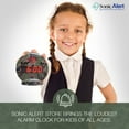 thumbnail image 4 of Sonic Bomb Dual Extra Loud Alarm Clock with Bed Shaker, Green Camo | Sonic Alert Vibrating, Heavy Sleepers, Battery Backup | Wake with a Shake, 4 of 8