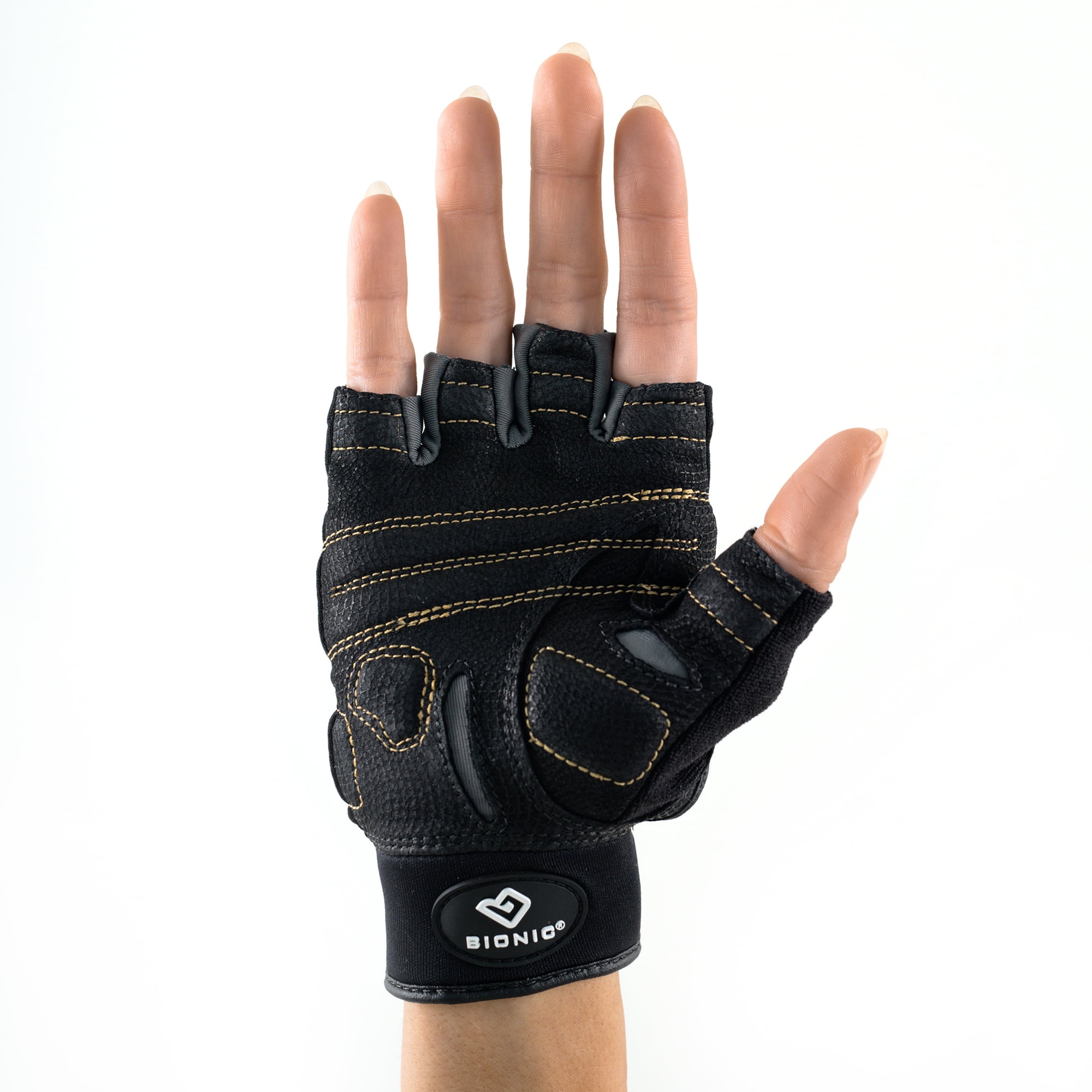 fingerless fitness gloves