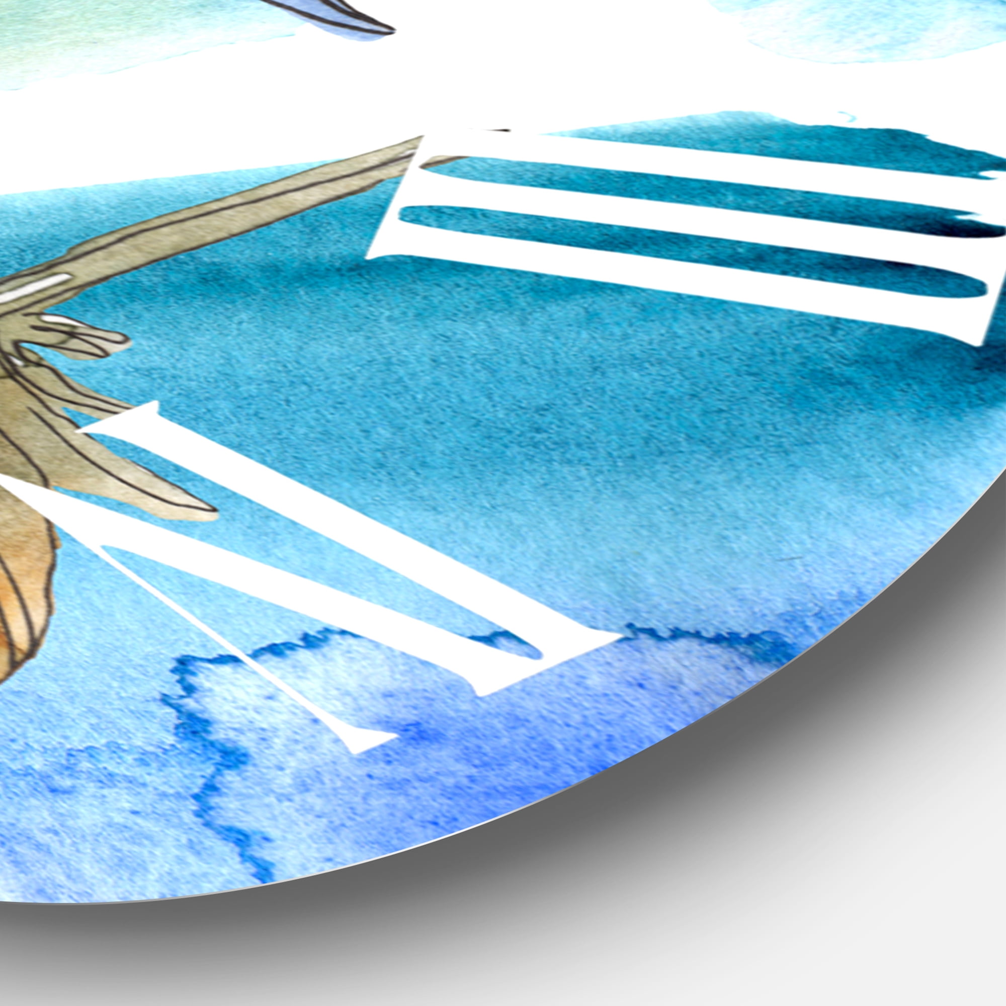 Designart 1 in Traditional Wall Clock