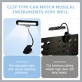 thumbnail image 4 of Creative Music Score Light LED USB Charging Reading Light Piano Clip Light, 4 of 6