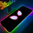 thumbnail image 1 of Alfombrilla de ratón RGB xxl para Gaming, alfombrilla LED de Marvel Spider Iron Man, alfombrilla de ratón para Gamer, alfombrilla de escritorio para PC con retroiluminación LIUWENJING unisex, 1 of 2