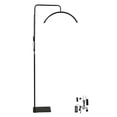 thumbnail image 2 of Eyelash LED Floor Light, LED Half Moon Ring Fill Light, Stable Stand, Anti Flicker, Estheticians Light Controllable Lamp With Mobile Phone Bracket For Lashes Facial  Salon Makeup, 2 of 8