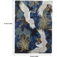 thumbnail image 2 of Huggegwe Housse de Livre Protecteur de Livre Broché: Housses de Livre pour Couverture Rigide - Protecteur de Livre en Tissu Doux avec Motif Floral - Housse de Livre Ajustable pour Carnet Planificateur Biblique Accessoires pour Amateurs de Livres, 2 of 9
