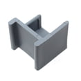 thumbnail image 6 of Left Hand Hinge Pontoon Door Stop 2 Pack Grey, 6 of 7