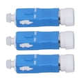 thumbnail image 2 of Uadme Conector De Fibra óptica, 3 Adaptadores De Conector De Fibra óptica SC Macho A FC Hembra Convertidor De Modo único para Medidor De Potencia óptica, Transmisión De Baja Pérdida, 2 of 7