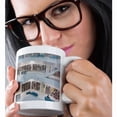 thumbnail image 2 of 3drose, Germany, Stuttgart, Mailander Platz, Stuttgart City Library, Interior, 11oz Mug, 2 of 6