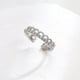 thumbnail image 2 of Anillo ajustable con forma de corazón de niña rosa y corazón de amor para mujer, diseño de nicho, anillo de lujo ligero con corona rosa dulce para dedo, 2 of 6