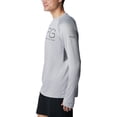 thumbnail image 3 of Columbia Men's Terminal Tackle Vent Long Sleeve, Cool Grey/City Grey, Medium, 3 of 8