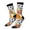 3 Black, variant on Balls Crew Socks for Men & Women, Breathable Casual Athletic Ankle Socks