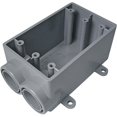 thumbnail image 1 of Thomas &amp; Betts 5133540U PVC 1 Gang FSS Outdoor Switch-Outlet Box  0.5 in., 1 of 1