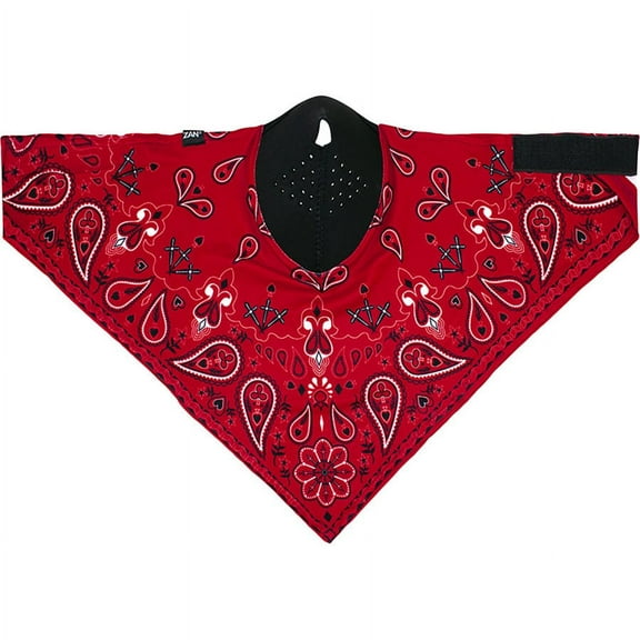 Zan Headgear Sportflex Neodanna Facemask Red Paisley