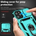 thumbnail image 4 of for iPhone 11 Pro Case with Camera Lens Cover HD Screen Protector, Dual Layer Military Grade Drop Protection Magnetic Ring Holder Kickstand Protective Phone Case for iPhone 11 Pro 5.8 inch (Mint), 4 of 16