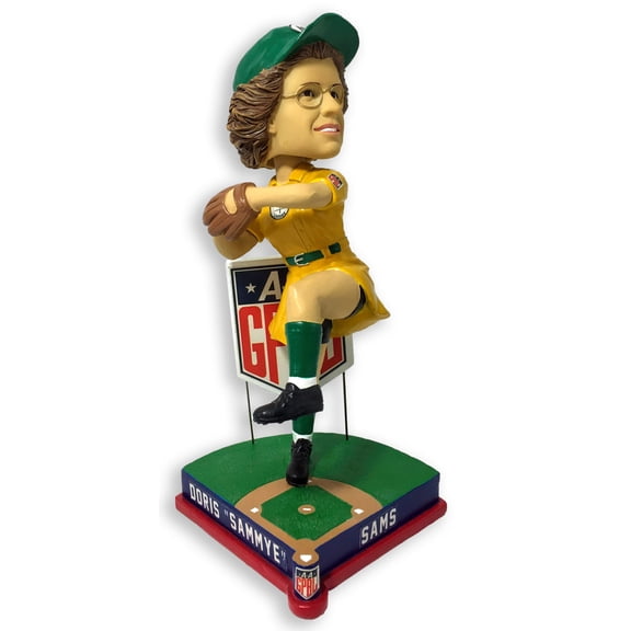 Doris Sams Muskegon Belles AAGPBL All-Stars Bobblehead AAGPBL