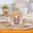thumbnail image 5 of Fox Head Flowers Napkin Holder for Table Clear Napkin Stand Paper Holder Acrylic Organizer Dispenser Napkins for Dinner Kitchen Restaurant Room, 5 of 8
