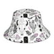 thumbnail image 1 of Fotbe Cowboy Sombrero Tipo Pescador con Estampado – Sombrero de Sol de Algodón de Moda para Playa, Golf, Pesca, 1 of 6