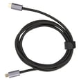 thumbnail image 2 of Cable de datos USB C 3,2 PD100W 8K60Hz Cable de datos multifunción USB C 20Gbps para teléfonos móviles tabletas portátiles 200cm/78,7 pulgadas, 2 of 5