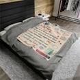 thumbnail image 5 of LUODU for Family A Blanket Letter Lovers Friends Wrap Blanket Gift Comfortable Home Textiles, 5 of 6