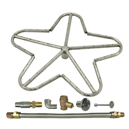Spotix HPC Penta Fire Pit Burner Kit, 18 Spotix HPC Penta Fire Pit Burner Kit, 18