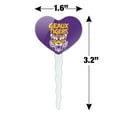 thumbnail image 6 of Geaux Tigers Graffiti Heart Love Cupcake Picks Toppers Decoration Set of 6, 6 of 7