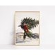 thumbnail image 1 of Guirnalda de árbol de Navidad, cartel de billete del Polo Norte, pintura en lienzo, imágenes artísticas de pared, decoración de casa de vacaciones y granja, 1 of 4