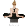 thumbnail image 3 of Seitruly Cinturón multifuncional de soporte para espalda y cintura para deportes y diario correa ajustable de soporte Lumbar Suministros de ortodoncia negro l, 3 of 6