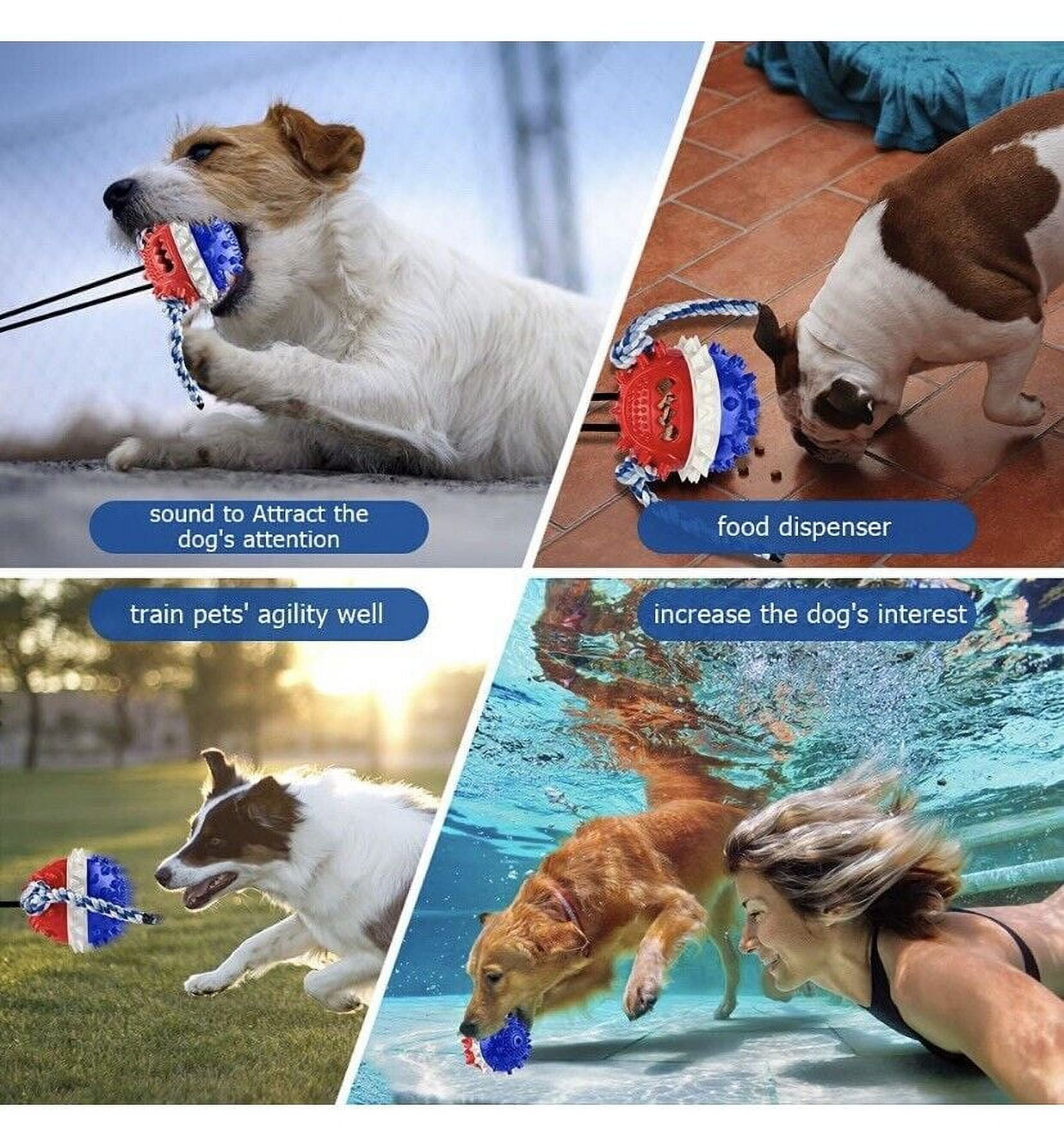 Deamchoe Dog Toys for Aggressive Chewers Interactive Dog Toys Indestructible ...