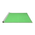 thumbnail image 2 of Ahgly Company Machine Washable Indoor Square Abstract Emerald Green Contemporary Area Rugs, 4' Square, 2 of 4