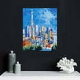 thumbnail image 4 of PIKWEEK Spain City of s Vintage Travel Poster Canvas Art print Poster Office Family Bed room Kitchen toilet Decorative Posters Wall Decor Posters 12x16 in, 4 of 4
