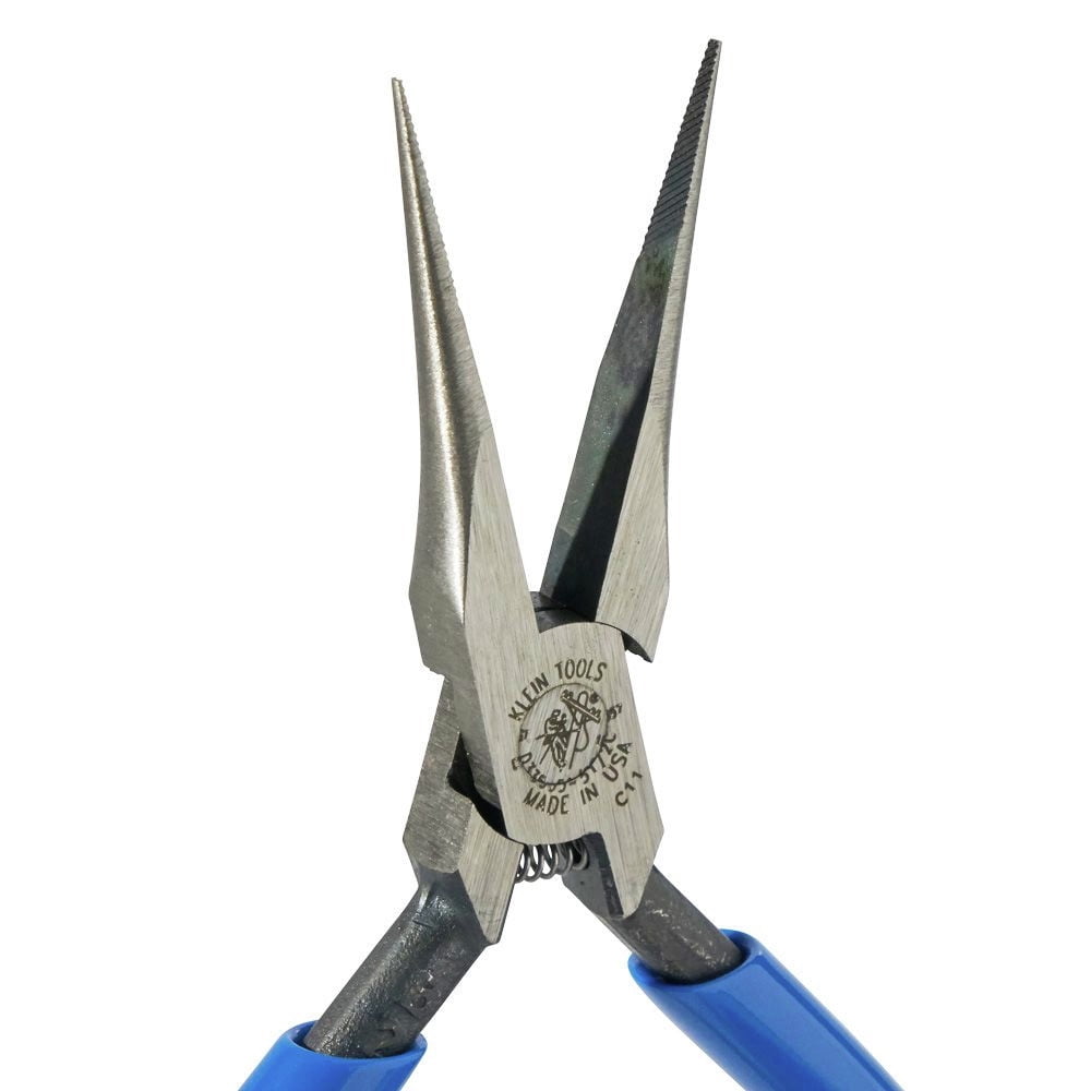 Klein Tools Extra-Slim Needle-Nose Pliers, Straight, Alloy Steel, 5 1/2 in