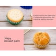 thumbnail image 4 of Matsuzay 100 piezas de papel de aluminio dorado / plateado / rojo / verde / azul para hornear muffin cup cake wrappers case Herramientas y accesorios para hornear oro Matsuzay HA0096-04B, 4 of 6