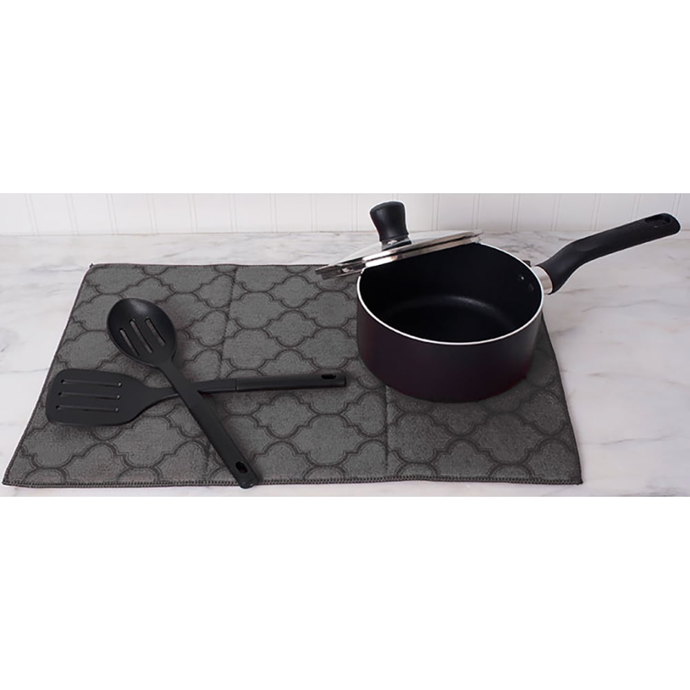 new REVERSIBLE MICROFIBER DRYING MAT BY RITZ--SUPER ABSORBENT 