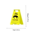 thumbnail image 3 of Venta de liquidación caliente Señal de vómito de gato Señal de vómito de perros Señal de advertencia de gato Decoración de gato Divertido Señal de vómito de gato Decoración de escritorio Divertido, 3 of 6
