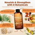 thumbnail image 2 of Okaga Batana Oil Shampoo for Hair Growth – Aloe Vera, Saw Palmetto, Caffeine, Hydrolyzed Rice Protein, Pumpkin Seed, Castor & Rosemary Oils – 8-in-1 Natural Formula – 3 Pack, 2 of 8